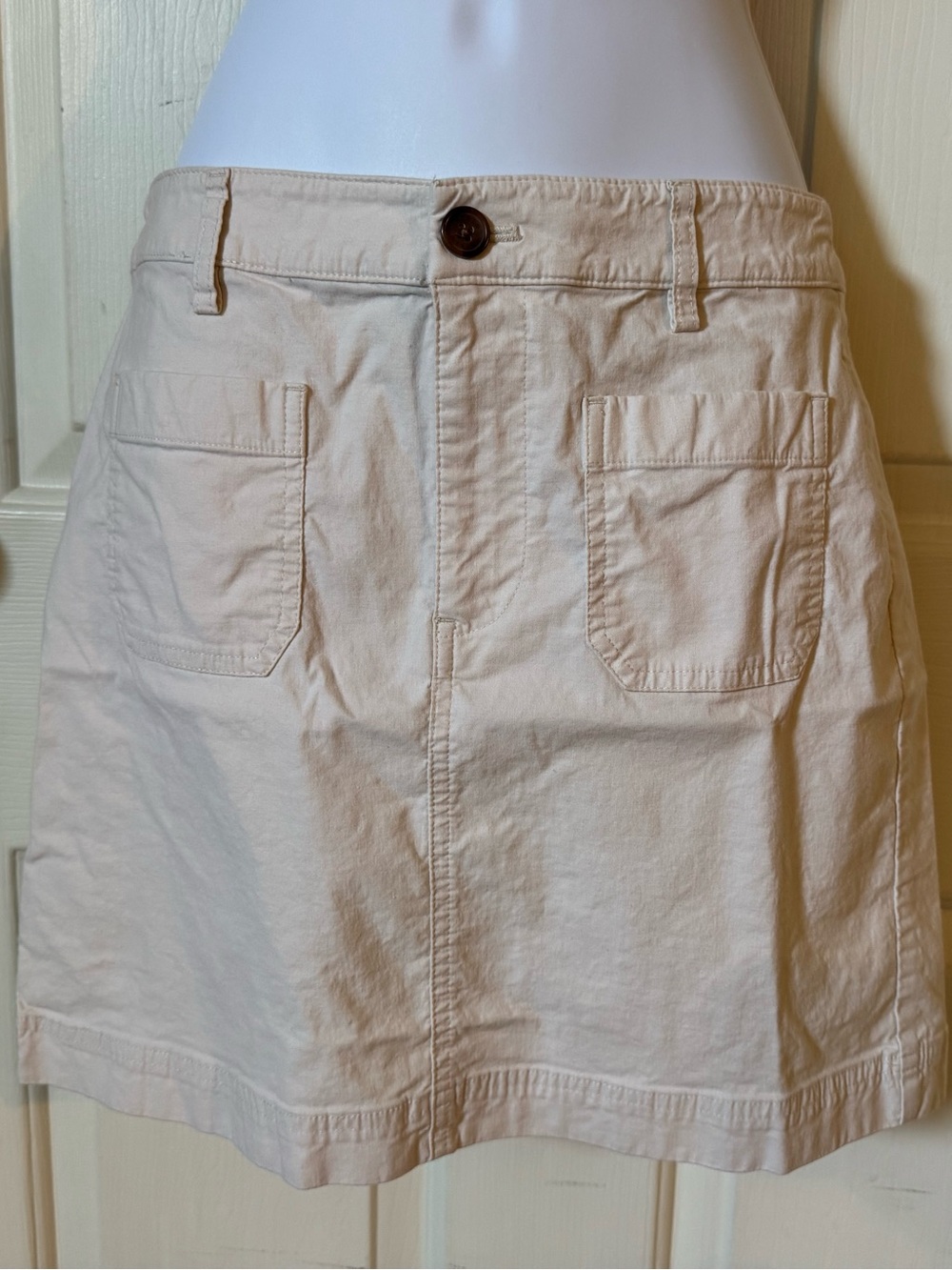J.Crew Mini Skirt Tan Beige Size 0